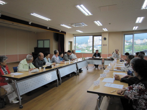 농소2동 경로당 협의회 6월 회의 개최