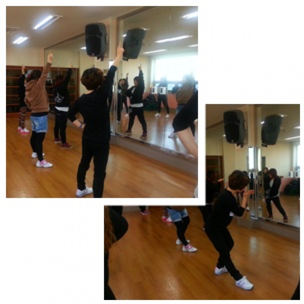 중산문화센터 가요댄스 수업전경 (2013년 1기)