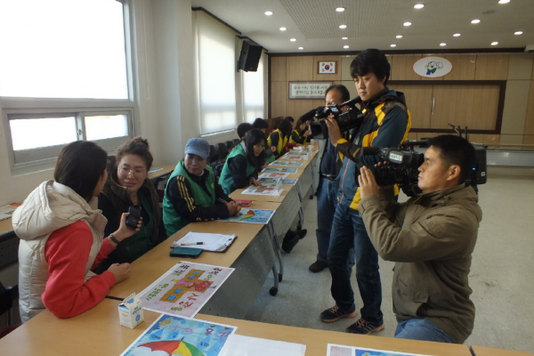 KBS울산 보물창고 주민자치회 공동체 복원 활동 촬영