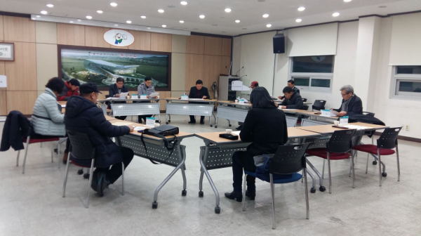 현안사업 논의 관련 자생단체장 간담회 개최