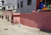 염포동 주민자치위원회, 미도아파트 외벽 페인트 봉사